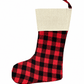 Stocking - Red Plaid Full