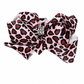 Bow - Pink Cheetah Glitter