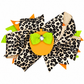 Bow - Cheetah Pumpkin
