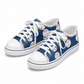 Baseball Denim Lace-up Sneaker Shoes