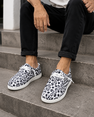 Canvas Soccer Shoes