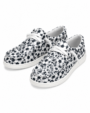Canvas Soccer Shoes