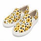 Sunflower Cheetah Slip-On Sneaker Shoes