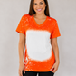 V-Neck FAUX Bleached Tees