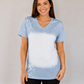 V-Neck FAUX Bleached Tees