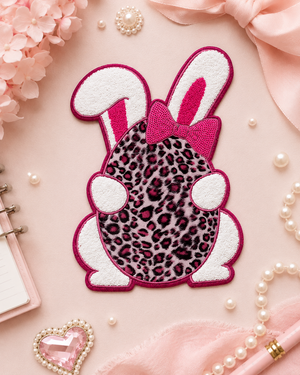 CP1251 - Cheetah Egg & Bunny Easter Patch