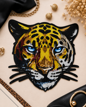 CP1250 - Sequin Leopard Patch