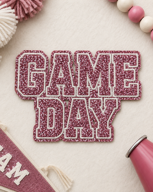 CP1246 - Glittery Game Day Hat Patches