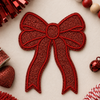 CP1245 - Glittery Bows 2.0 - Red