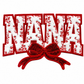 CP1243 - Nana Floral Chenille Bow Patch