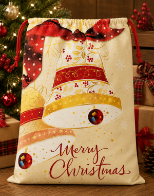 Santa Sack Sublimation - Jingle Bells