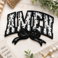 CP1240 - Amen Floral Chenille Bow Patch