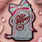 CP1224 - Sequin Soda Can Patch with Bow