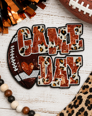 CP1212 - Game Day Football Cheetah Patch