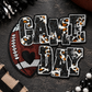 CP1212 - Game Day Football Cheetah Patch