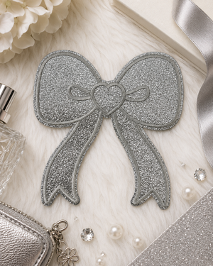 CP1211 - Glittery bow Patch