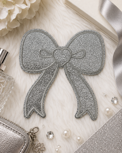 CP1211 - Glittery bow Patch