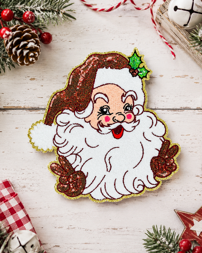 CP1131 - Santa Red Sequins