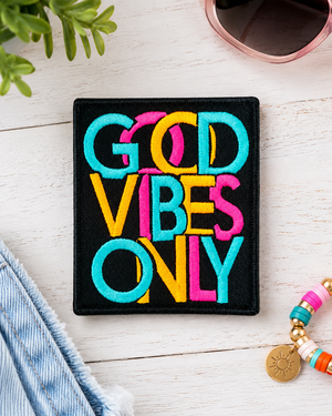 HP1026 - Good Vibes Only Hat Patch