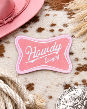 HP1016 - Howdy Cowgirl Hat Patch