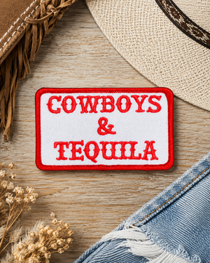 HP1014 - Cowboys & Tequila Hat Patch