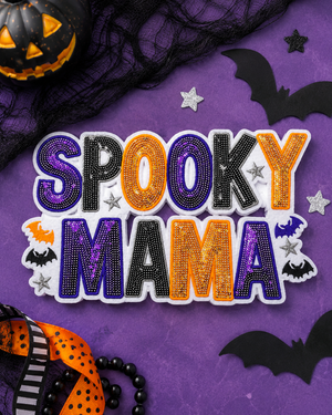 CP1100 - Spooky Mama Sequin Patch