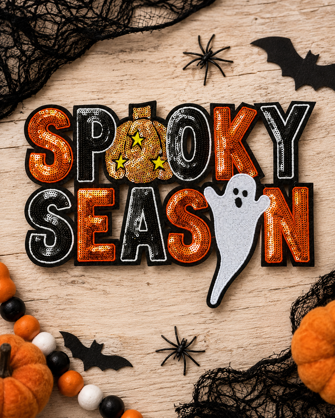 CP1099 - Spooky Season Sequin Patch