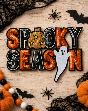 CP1099 - Spooky Season Sequin Patch