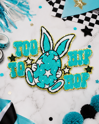 CP1077 - 'Too Hip To Hop' Chenille Patch