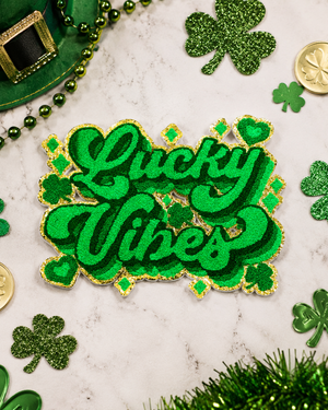 CP1054 - Lucky Vibes Chenille Patch