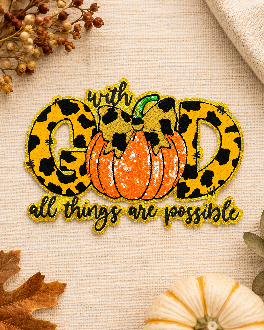 CP1176 - With God all things are possible Patch