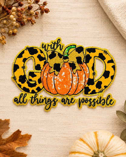CP1176 - With God all things are possible Patch