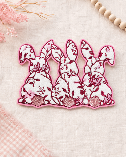 CP1158 - Easter Pink Bunny Trio