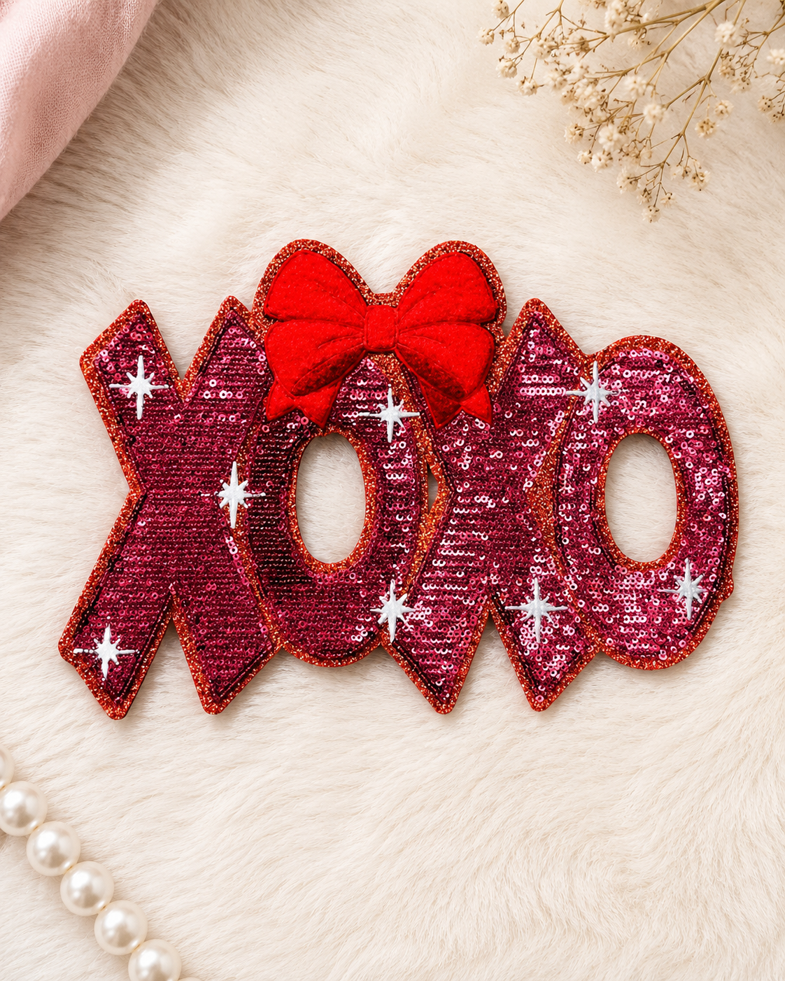 CP1153 - XOXO Red Bow