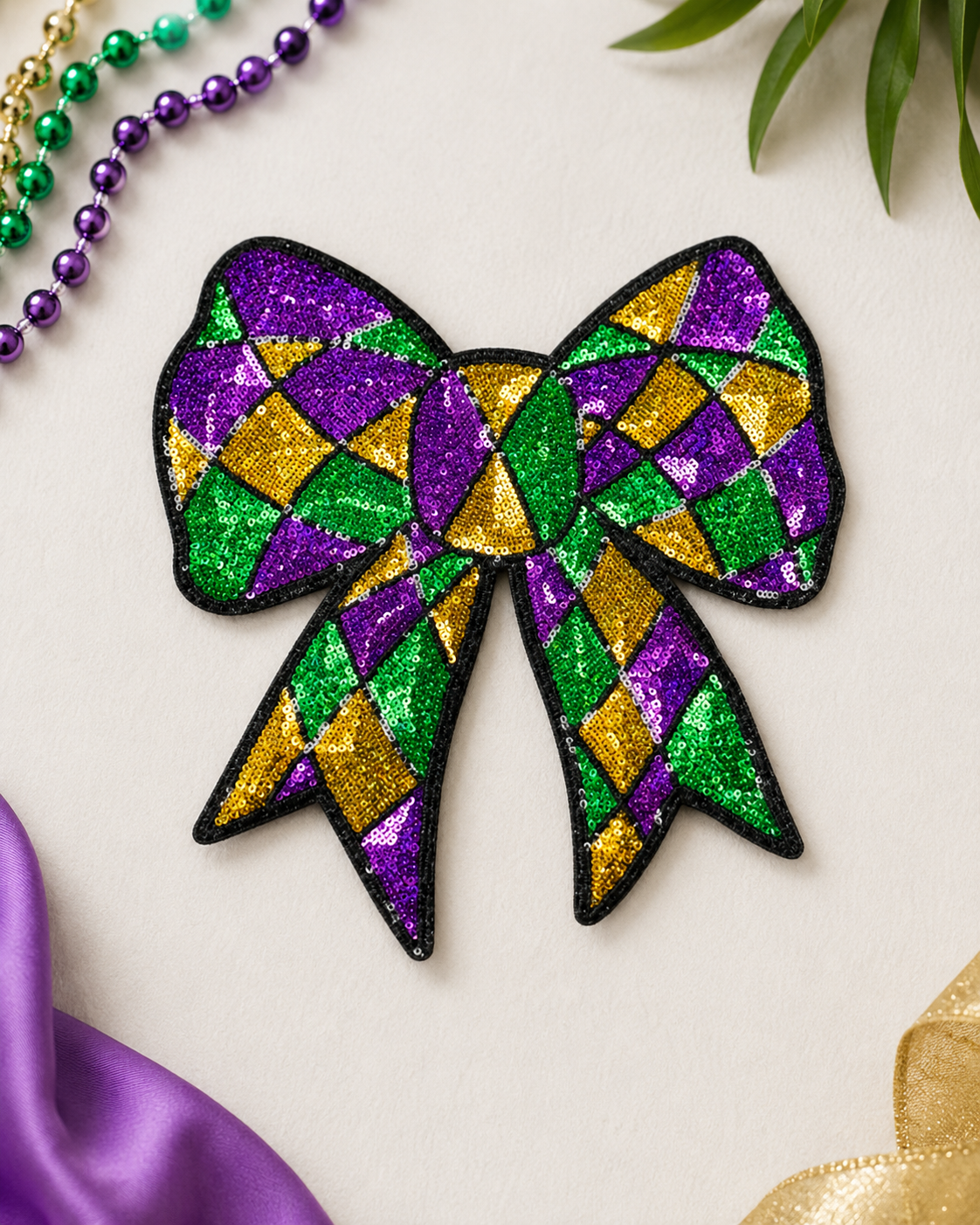 CP1145 - Mardi Gras Bow