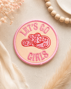 HP1045 - Let's Go Girls Hat Patch