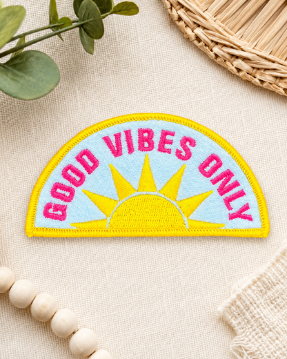 HP1039 - Good Vibes Only Hat Patch