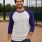 Adult 3/4 Sleeve Raglan Baseball Tee | 35+ Colors