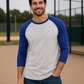 Adult 3/4 Sleeve Raglan Baseball Tee | 35+ Colors
