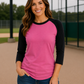 Adult 3/4 Sleeve Raglan Baseball Tee | 35+ Colors