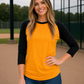 Adult 3/4 Sleeve Raglan Baseball Tee | 35+ Colors