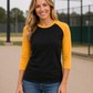 Adult 3/4 Sleeve Raglan Baseball Tee | 35+ Colors