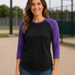 Adult 3/4 Sleeve Raglan Baseball Tee | 35+ Colors