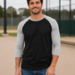 Adult 3/4 Sleeve Raglan Baseball Tee | 35+ Colors
