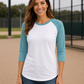 Adult 3/4 Sleeve Raglan Baseball Tee | 35+ Colors