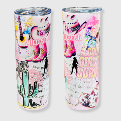 TB1009 - Cowgirl Wild Soul Tumbler