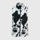 Sherpa Black Cow Vest Women
