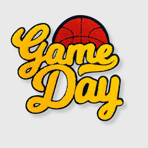 CP1058 - Basketball Game Day Chenille Patch