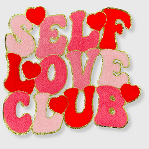 CP1016 - 'Self Love Club' Chenille Patch