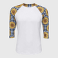 Sunflower Plaid White Polyester Top